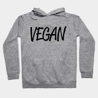 vegan black Hoodie